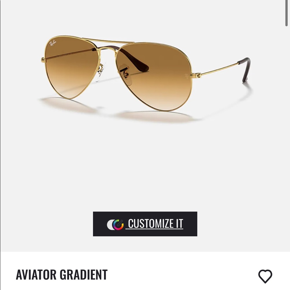 Ray Ban Aviator Sunglasses